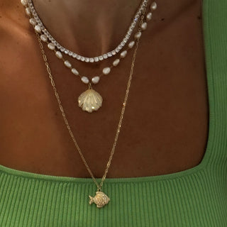 Claire Pearl Necklace