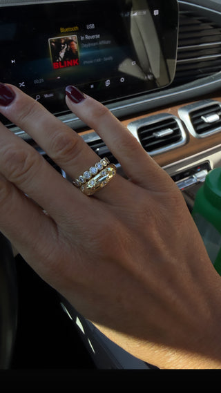 Gold Bezel Ring