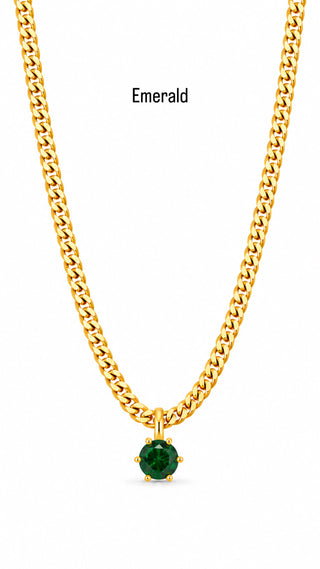 Diamond Curb Necklace