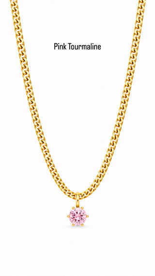 Diamond Curb Necklace