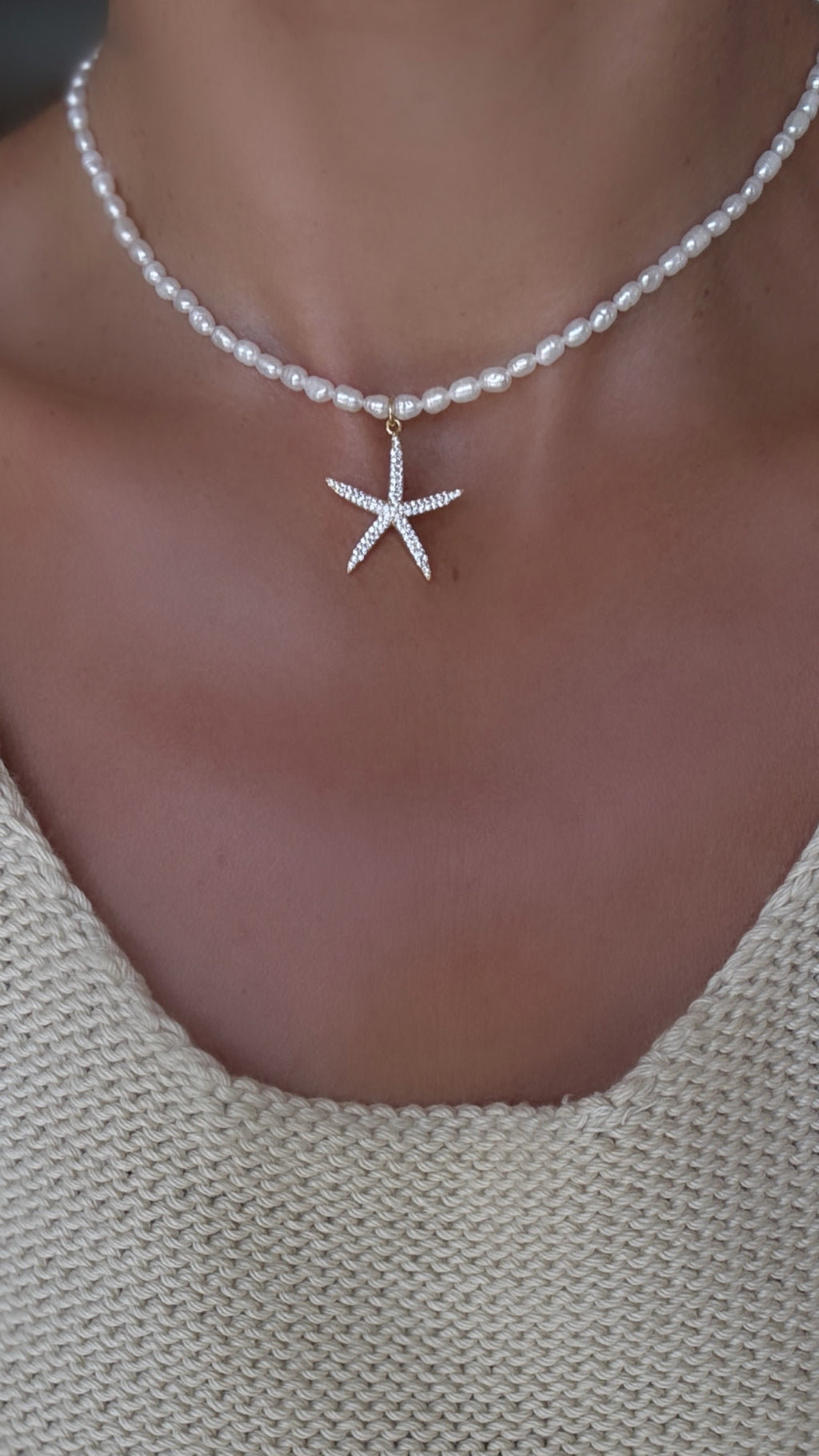 Sardinia Pearl Necklace - Corace Collection