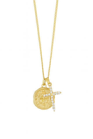 Saint Benedict Necklace