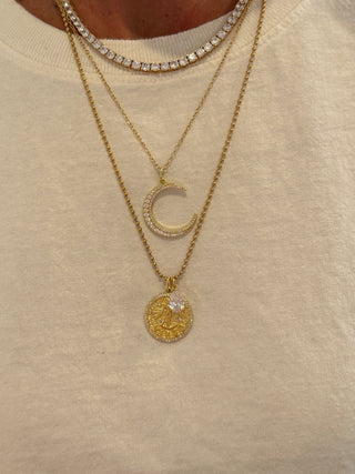 Crescent Moon Necklace