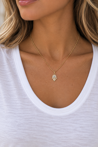 Hamsa Necklace