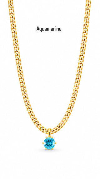 Diamond Curb Necklace