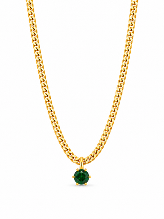 Diamond Curb Necklace