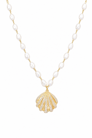 Claire Pearl Necklace
