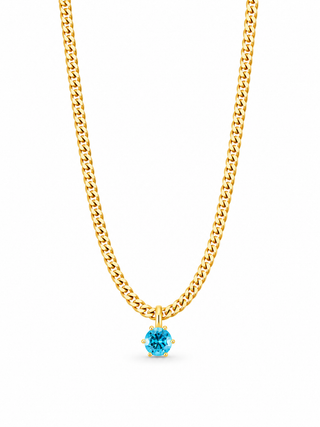 Diamond Curb Necklace