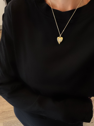 North Star Heart Necklace