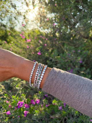 5mm Silver Tennis Bracelet