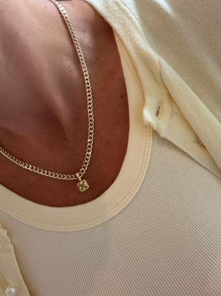 Peridot Cuban Necklace