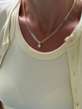 Peridot Cuban Necklace