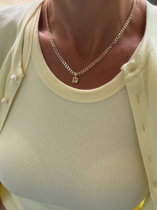 Peridot Cuban Necklace