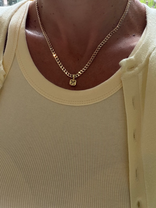 Peridot Cuban Necklace