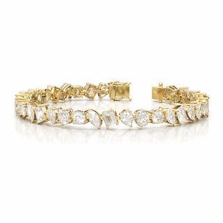 Gold Naomi Tennis Bracelet