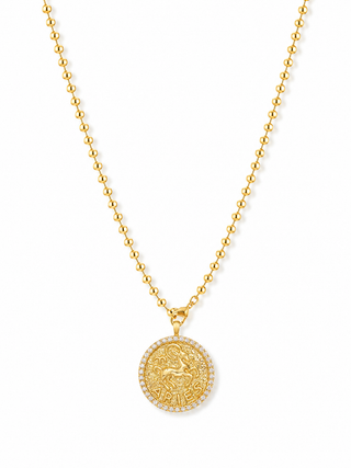 Zodiac Ball Chain Necklace