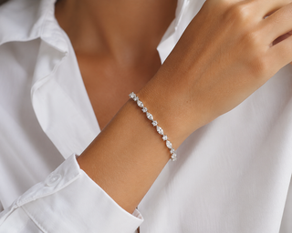 Silver Viviana Bracelet