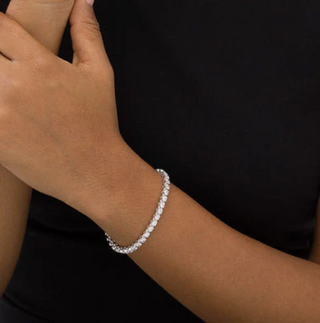 Silver 3mm Tennis Bracelet