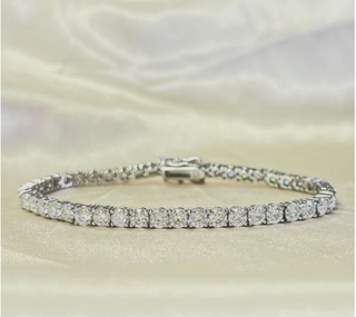 Silver 3mm Tennis Bracelet