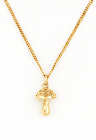 Mushroom Necklace