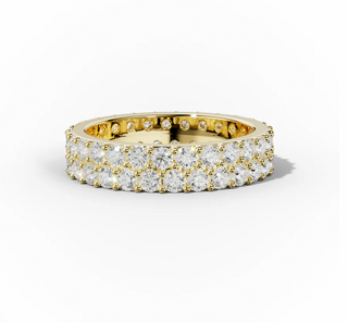Gold Double Row Ring