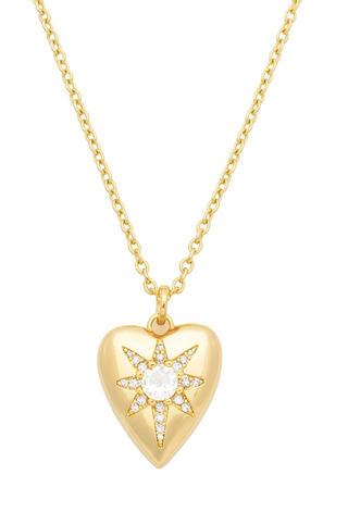 North Star Heart Necklace