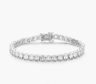 5mm Silver Tennis Bracelet