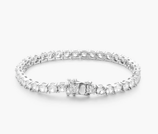 5mm Silver Tennis Bracelet