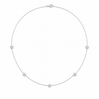 Silver Fiori Necklace