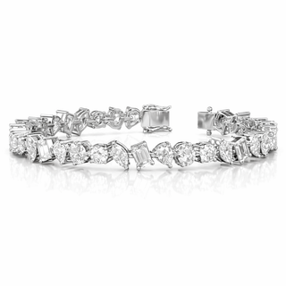 Silver Naomi Tennis Bracelet