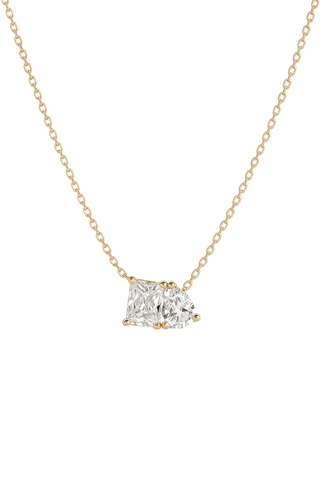 Gold Toi et Moi Necklace